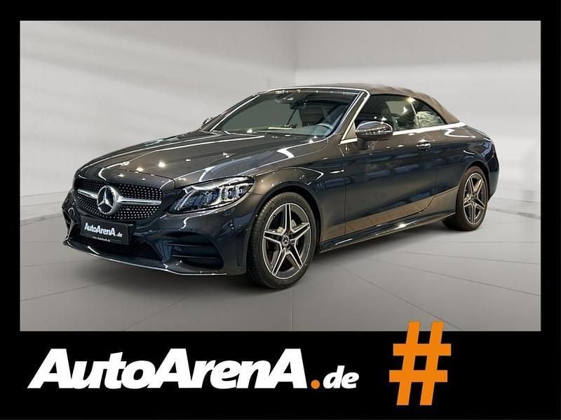 Gebraucht Mercedes C200 AMG 184 PS (135 kW) 2019 Metalliclack graphitgrau Cabrio