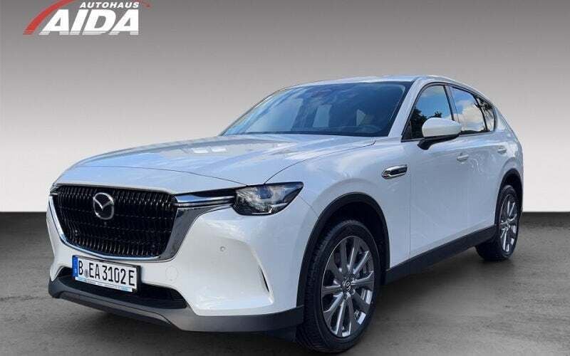 Weiß Gebraucht 2023 Mazda CX-60 Exclusive-Line SUV | 39.890 € (Superpreis) - Bild 1/4