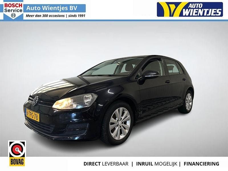 Schwarz Gebraucht 2014 VW Golf VII Trendline Limousine | 4.950 € (Fairer Preis) - Bild 1/4