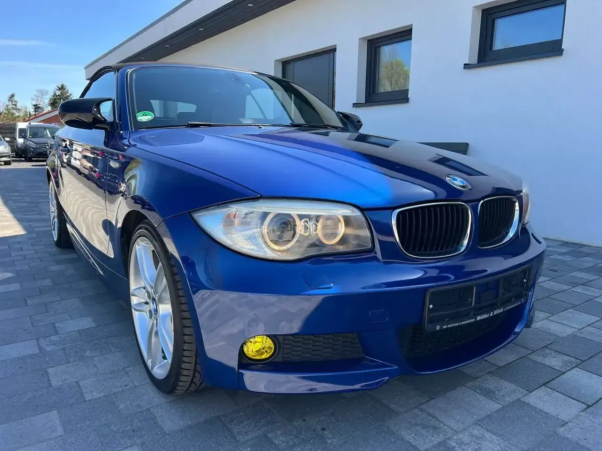 Gebraucht BMW 120 Cabriolet M Sport 177 PS (130 kW) 2011 Lemansblau metallic Cabrio