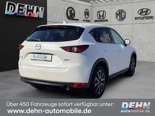 Gebraucht Mazda CX-5 Sports-Line 184 PS (135 kW) 2018 Weiß SUV