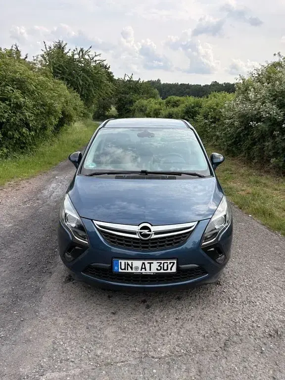 Gebraucht Opel Zafira Tourer Edition 140 PS (102 kW) 2016 Blau Van / Kleinbus