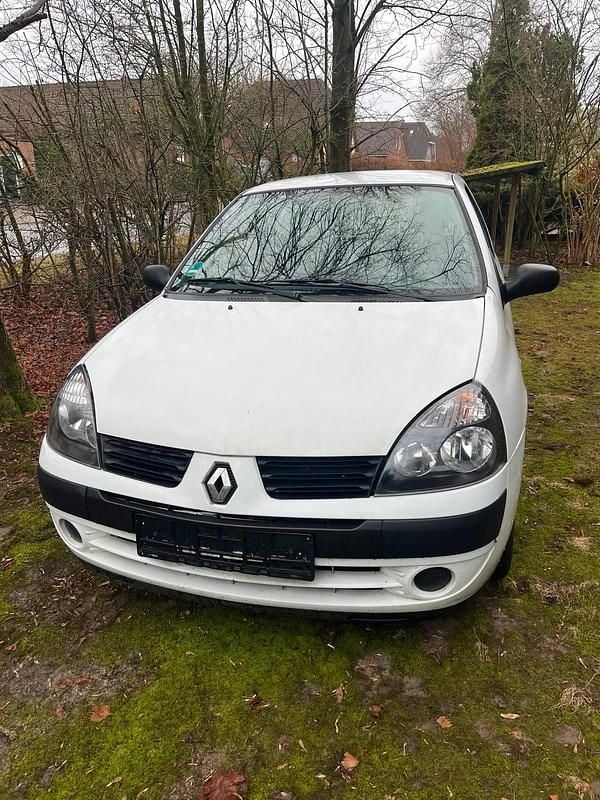 Weiß Gebraucht 2007 Renault Clio II Kleinwagen | 999 € - Bild 1/4