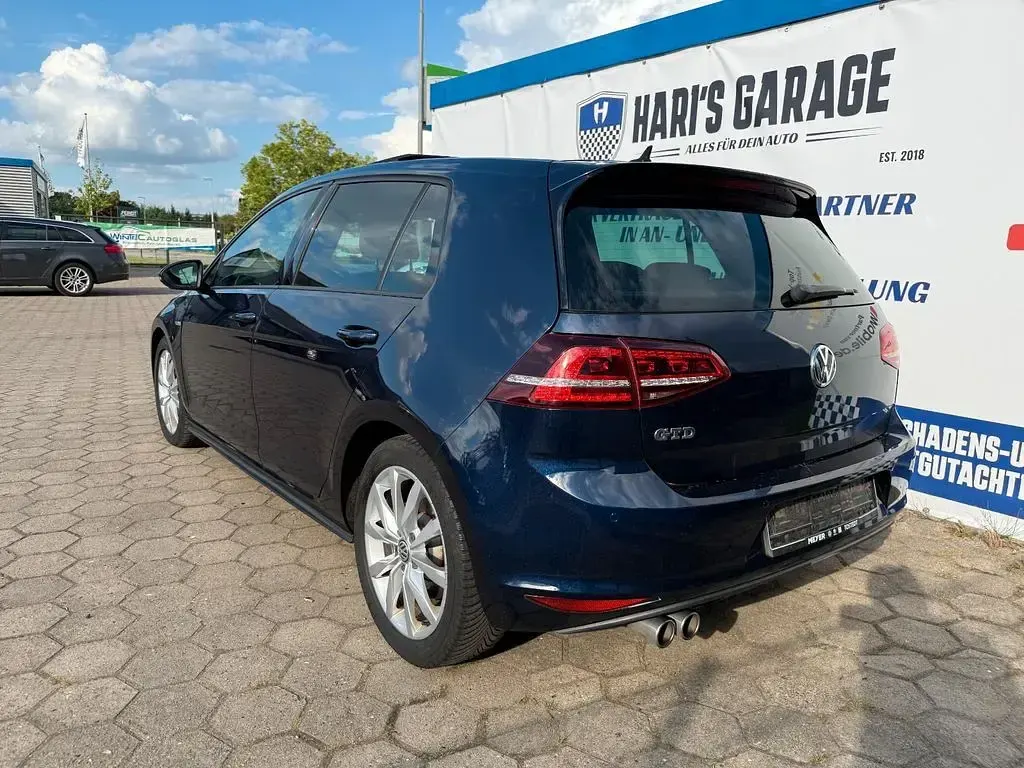 Gebraucht VW Golf VII GTD 184 PS (135 kW) 2015 Blau Limousine