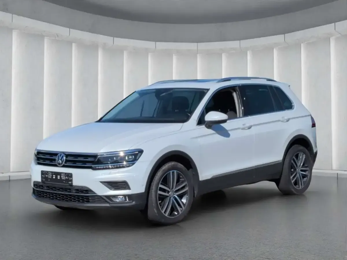 Gebraucht VW Tiguan Highline 190 PS (139 kW) 2019 Weiss SUV