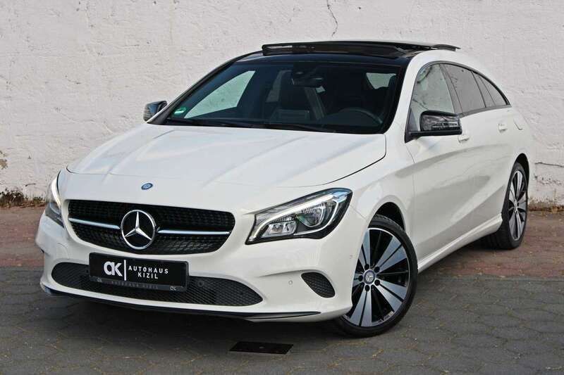 Weiß Gebraucht 2017 Mercedes CLA200 Night Kombi | 14.900 € (Fairer Preis) - Bild 1/4