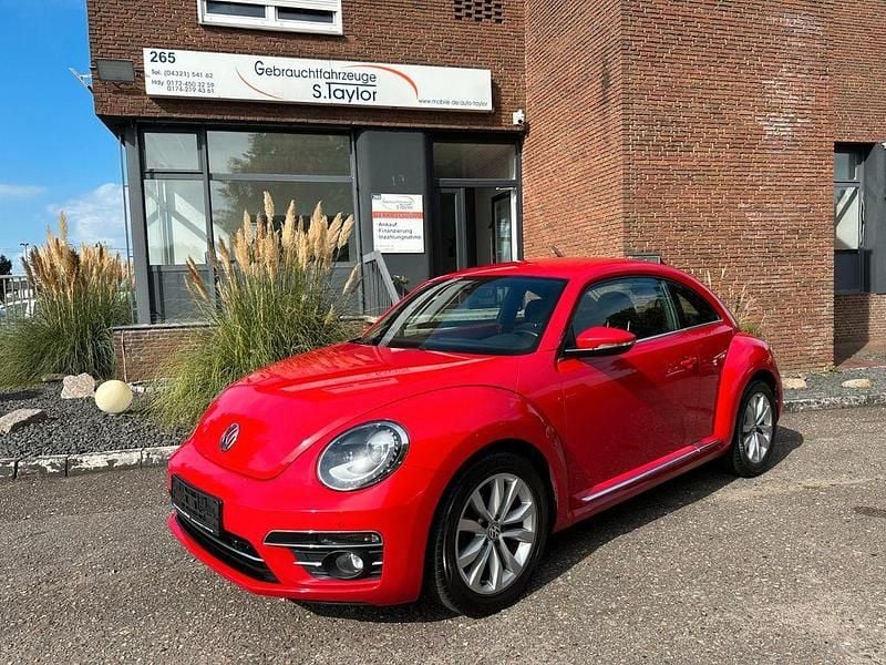Rot Gebraucht 2017 VW Beetle Design | 14.950 € (Fairer Preis) - Bild 1/4