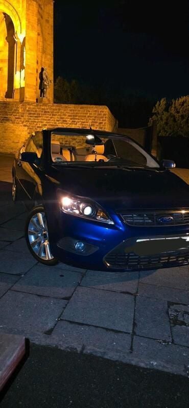 Blau Gebraucht 2008 Ford Focus Cabriolet Cabrio | 3.550 € (Fairer Preis) - Bild 1/4