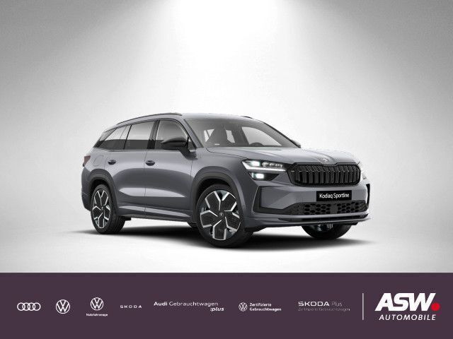 Graphitegrau metallic Neu 2025 Skoda Kodiaq SportLine SUV | 55.180 € (Teuer) - Bild 1/4