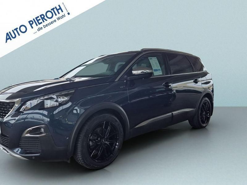 Blau Gebraucht 2018 Peugeot 5008 GT SUV | 20.567 € (Guter Preis) - Bild 1/4