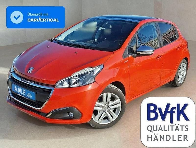 Orange power Gebraucht 2018 Peugeot 208 Kleinwagen | 9.490 € (Fairer Preis) - Bild 1/4