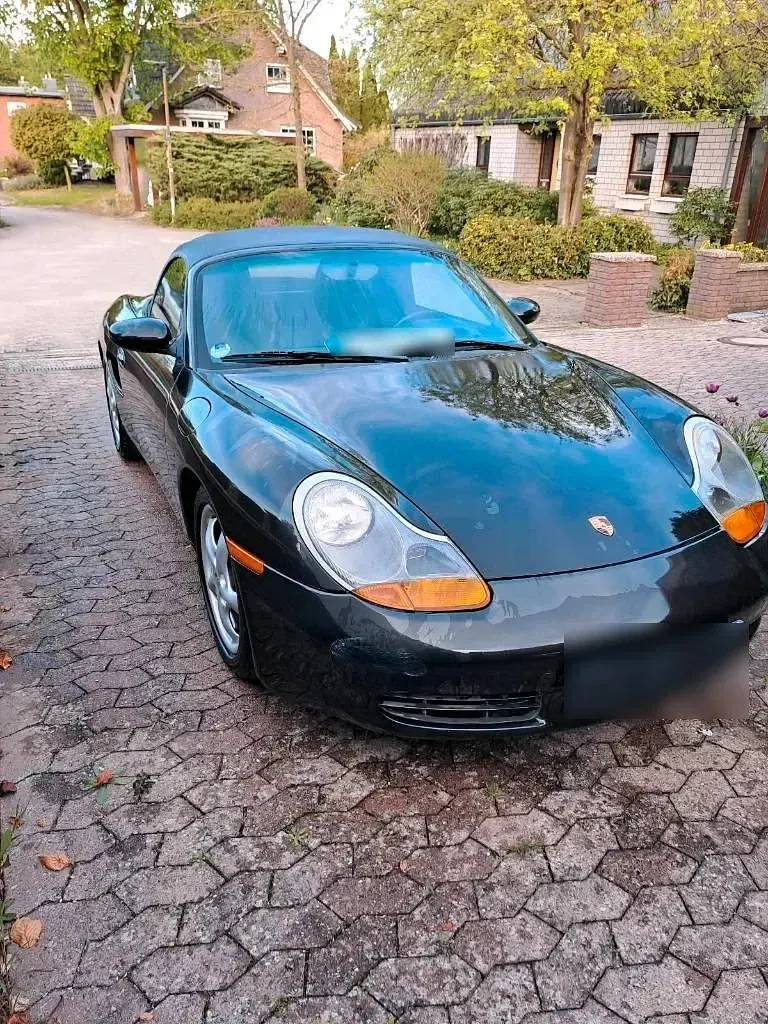 Gebraucht Porsche Boxster 220 PS (161 kW) 2000 Schwarz Cabrio