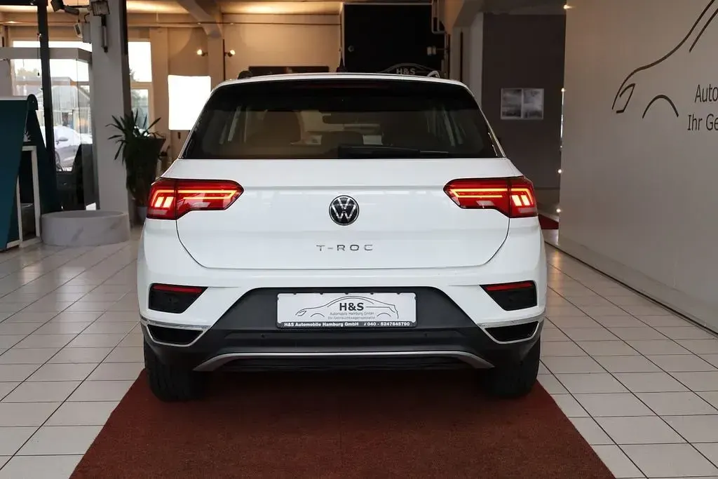 Gebraucht VW T-Roc Style 110 PS (80 kW) 2021 Pure white SUV