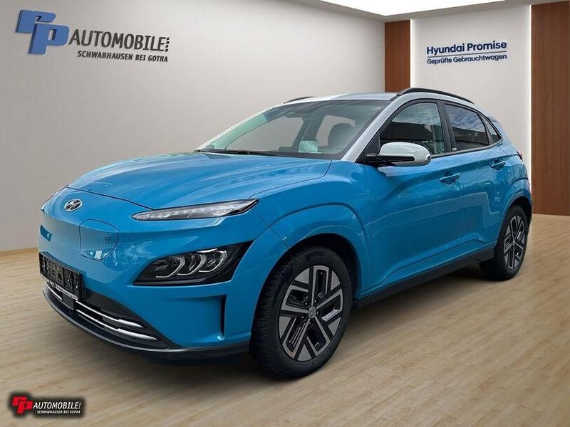 Blau Gebraucht 2021 Hyundai Kona SUV | 23.990 € - Bild 1/4