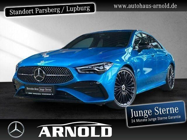 Blau Gebraucht 2024 Mercedes CLA250 AMG line Limousine | 40.930 € (Fairer Preis) - Bild 1/4