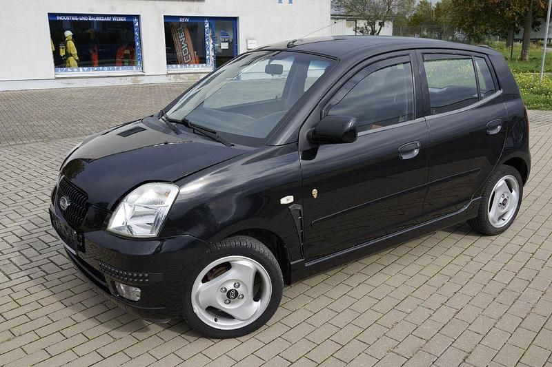Schwarz Gebraucht 2005 Kia Picanto EX Kleinwagen | 2.999 € (Teuer) - Bild 1/4