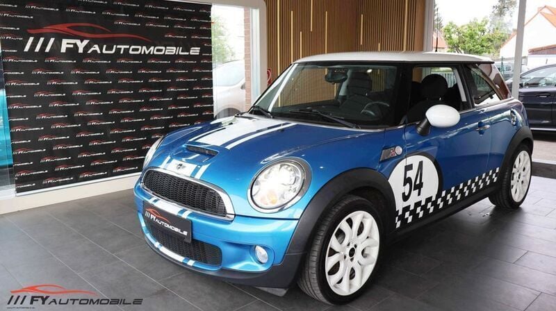 Blau Gebraucht 2008 Mini Cooper S Kleinwagen | 6.590 € (Fairer Preis) - Bild 1/4