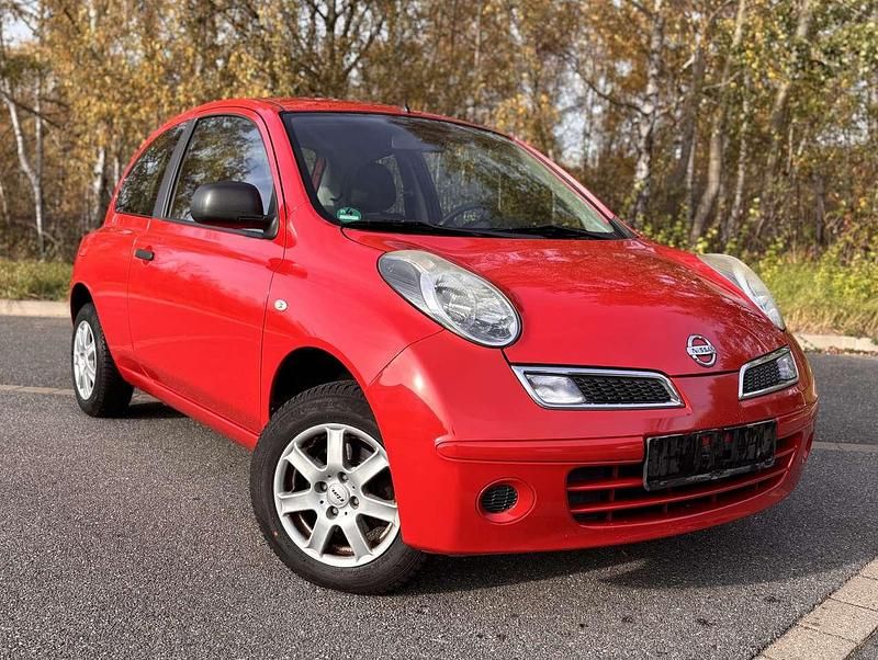 Rot Gebraucht 2009 Nissan Micra Visia Kleinwagen | 2.499 € (Fairer Preis) - Bild 1/4