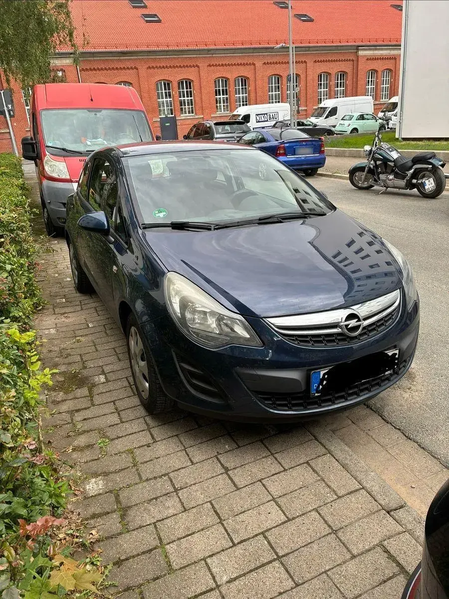 Gebraucht Opel Corsa 69 PS (50 kW) 2014 Blau Kleinwagen