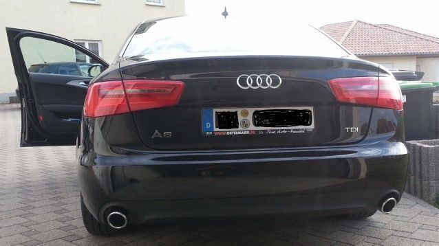 Używany Audi A6 204 KM (150 kW) 2012 Czarny Sedan/Limuzyna