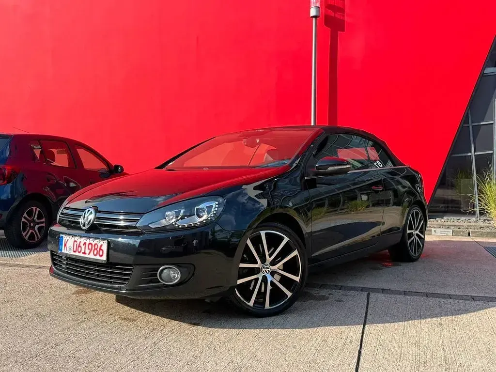 Gebraucht VW Golf Cabriolet Exclusive 160 PS (117 kW) 2013 Schwarz Cabrio