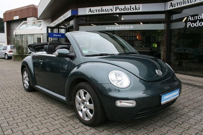 Grün Gebraucht 2003 VW Beetle Highline Cabrio | 4.900 € (Teuer) - Bild 1/4
