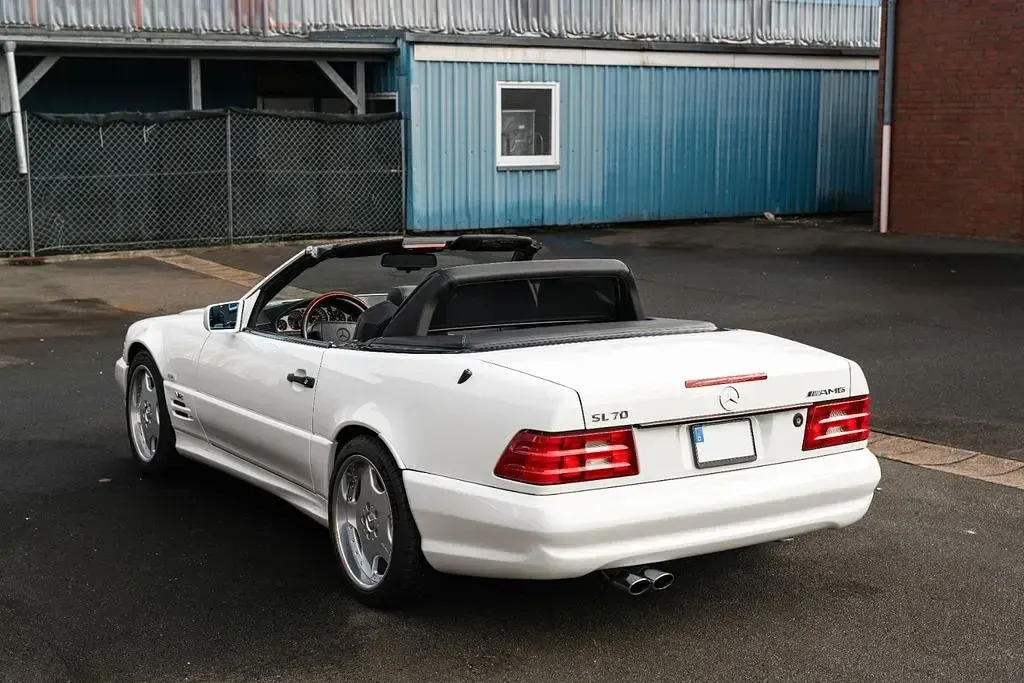 Gebraucht Mercedes SL70 AMG AMG 496 PS (364 kW) 1997 Weiß Cabrio