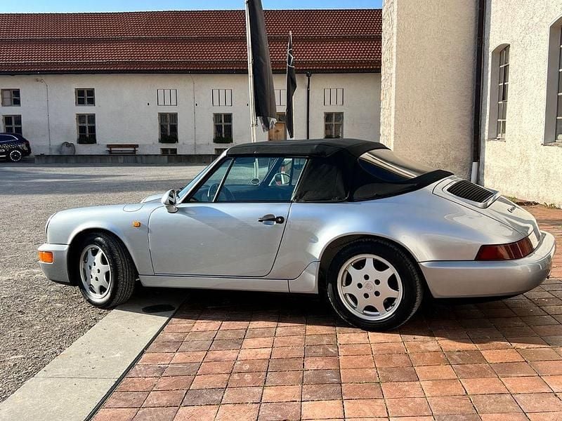 Usata Porsche 964 250 CV (183 kW) 1991 Argento Cabrio