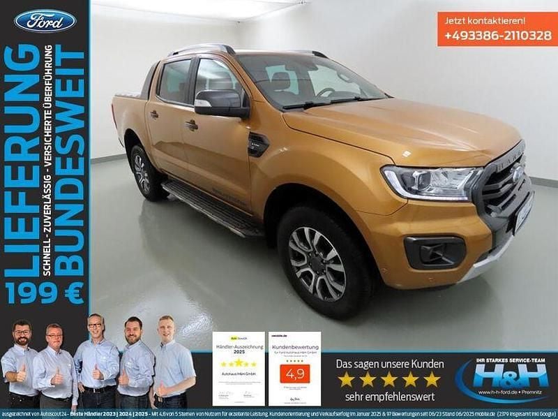 Orange Gebraucht 2022 Ford Ranger Wildtrack Abholung | 32.940 € - Bild 1/4