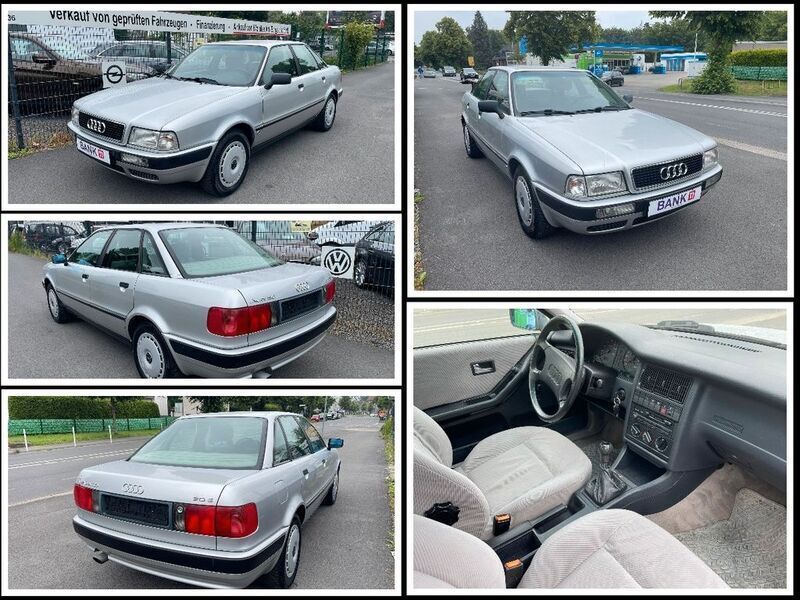 Silber Gebraucht 1992 Audi 80 Limousine | 3.499 € - Bild 1/4