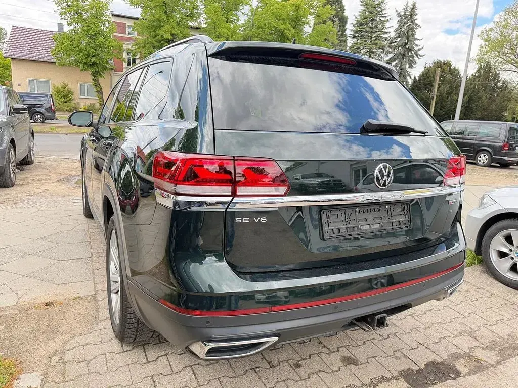 Brugt VW Atlas 280 HK (205 kW) 2021 Grøn SUV