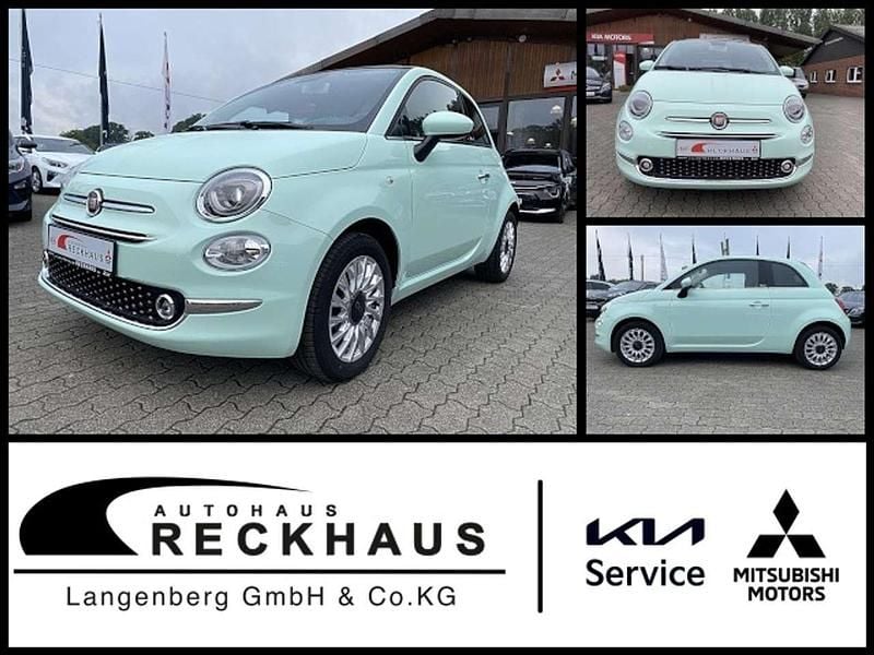 Colore esterno lattementa grü Gebraucht 2019 Fiat 500C Lounge Cabrio | 13.450 € (Fairer Preis) - Bild 1/4