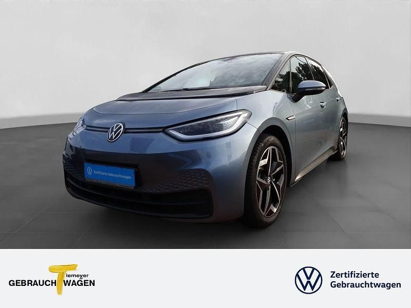 Blau Gebraucht 2021 VW ID.3 Pro Performance Kleinwagen | 21.680 € (Fairer Preis) - Bild 1/4