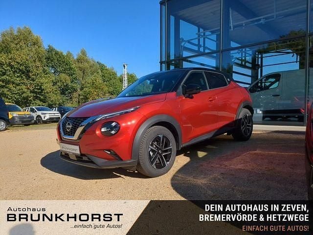 Rot (fujisunsetrot schwarz) Neu 2025 Nissan Juke 360º SUV | 22.690 € (Guter Preis) - Bild 1/3
