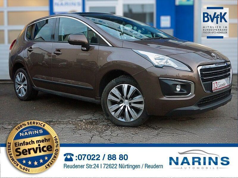 Braun Gebraucht 2014 Peugeot 3008 Business-Line SUV | 8.990 € (Fairer Preis) - Bild 1/4