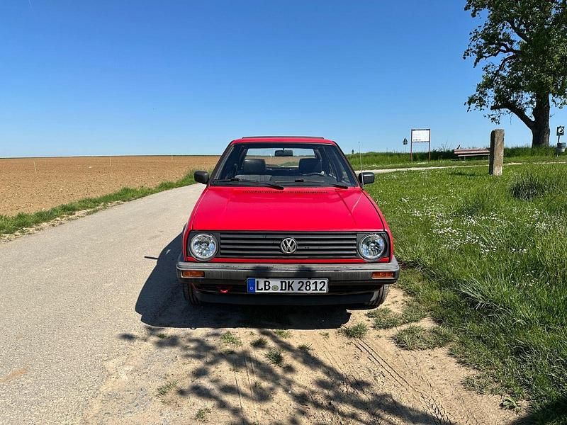 Rot Gebraucht 1989 VW Golf II Kleinwagen | 1.600 € - Bild 1/4