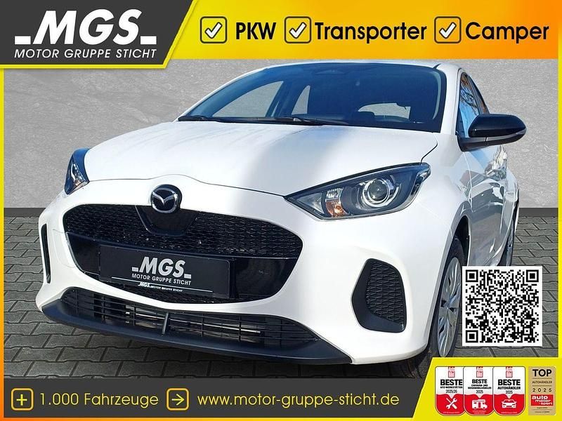 Lunar white Neu 2025 Mazda 2 Prime-Line Limousine | 20.980 € (Fairer Preis) - Bild 1/4