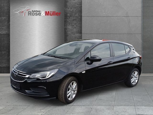 Schwarz Gebraucht 2018 Opel Astra Edition Limousine | 11.990 € (Fairer Preis) - Bild 1/3