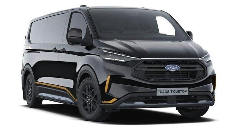 Neu Ford Transit Custom 170 PS (125 kW) 2025 Schwarz Van / Kleinbus