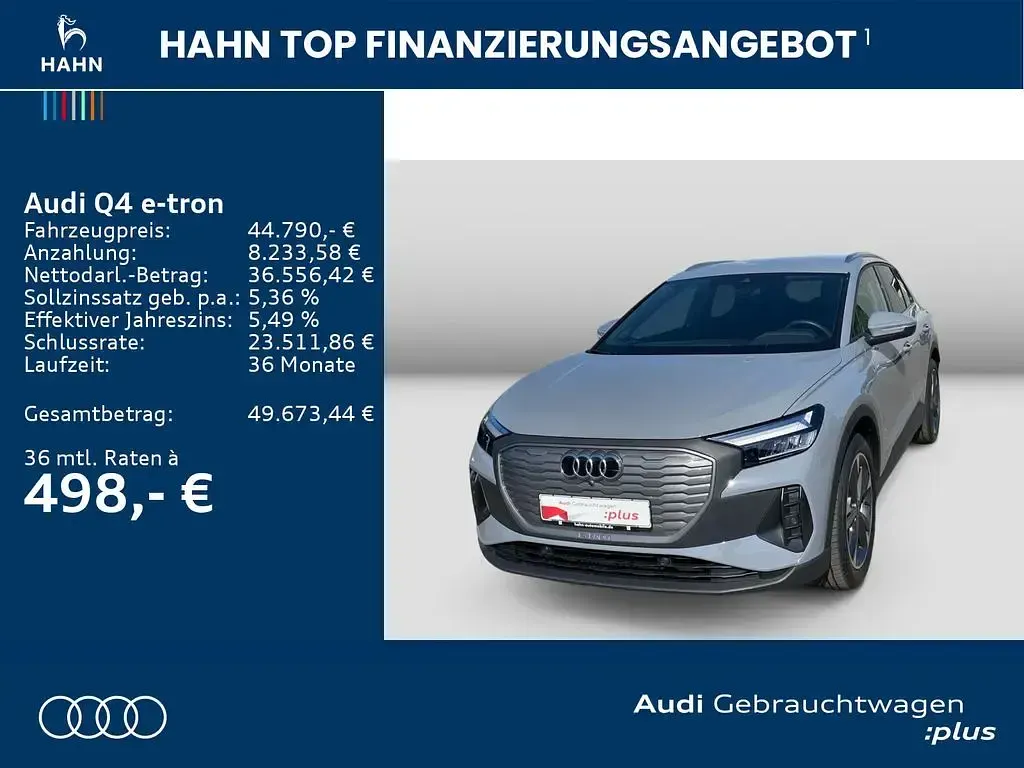 Gebraucht Audi Q4 e-tron Sport 210 kW (286 PS) 2025 Kieselgrau SUV