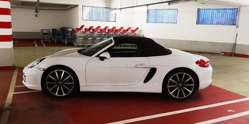 Weiß Gebraucht 2012 Porsche Boxster Cabrio | 43.900 € (Teuer) - Bild 1/4