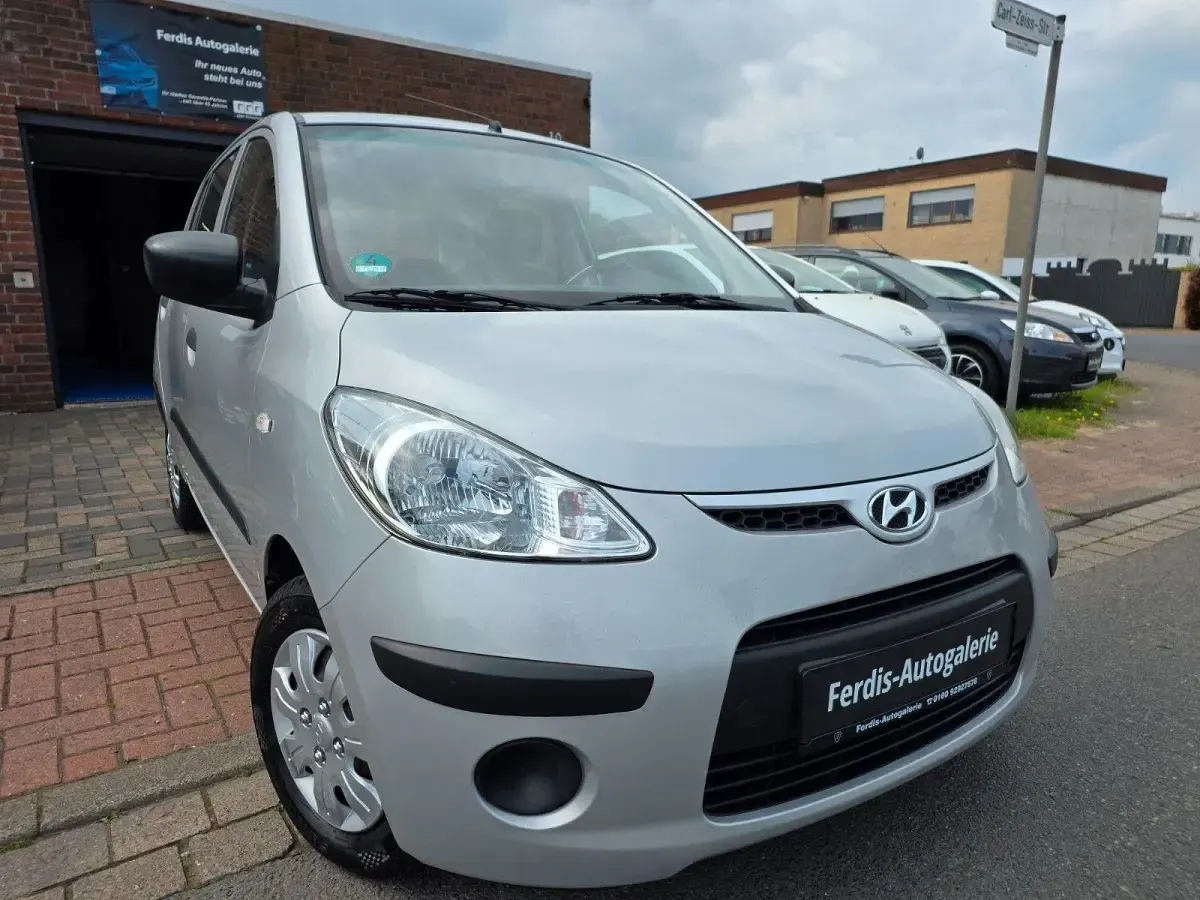 Gebraucht Hyundai i10 Classic 67 PS (49 kW) 2008 Silber Kleinwagen