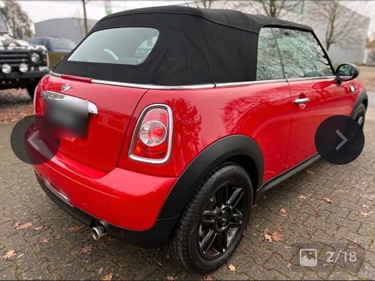Gebraucht Mini ONE 98 PS (72 kW) 2016 Rot Kleinwagen