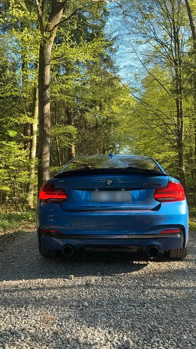 Gebraucht BMW M235 M Performance 326 PS (239 kW) 2016 Blau Coupé