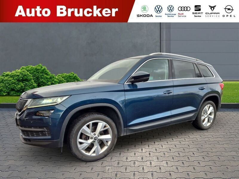 Blau Gebraucht 2017 Skoda Kodiaq Style SUV | 23.790 € (Fairer Preis) - Bild 1/4