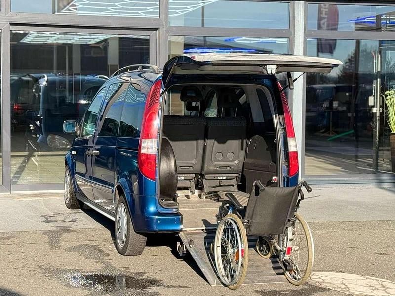 Gebraucht Mercedes Vaneo 125 PS (91 kW) 2002 Blau Van / Kleinbus