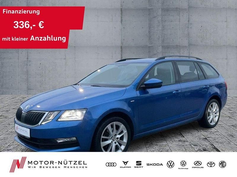 Blau Gebraucht 2018 Skoda Octavia Clever Kombi | 15.430 € (Fairer Preis) - Bild 1/4