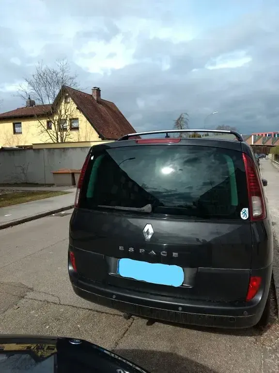 Gebraucht Renault Grand Espace Dynamique 150 PS (110 kW) 2007 Schwarz Van / Kleinbus