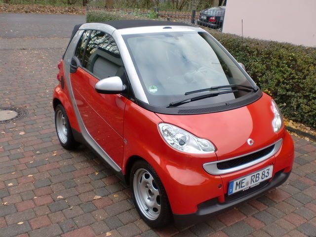 Gebraucht Smart ForTwo Cabrio 71 PS (52 kW) 2008 Rot Cabrio