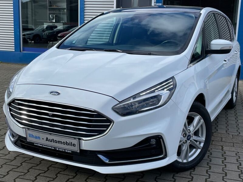 Frostweiß Gebraucht 2021 Ford S-MAX Titanium Van / Kleinbus | 18.950 € (Guter Preis) - Bild 1/4